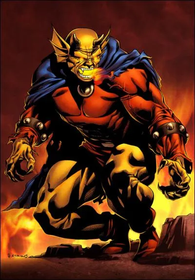 C'est un personnage de comics appartenant à DC Comics. Je vous présente Etrigan...