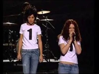 En quelle année le groupe t.A.T.u a-t-il représenté la Russie à l'Eurovision ?