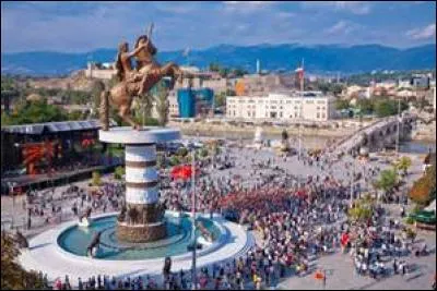 Quelle est la capitale de la Macédoine ?