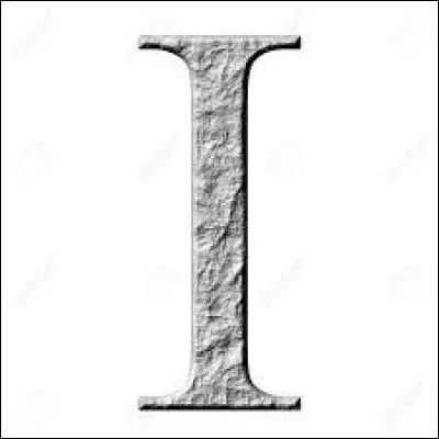 "I" comme la 9e lettre de l'alphabet grec, se traduisant par le mot :