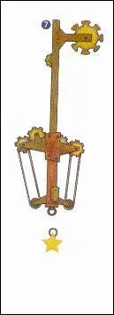 Quel keyblade vous remet Gepeto?