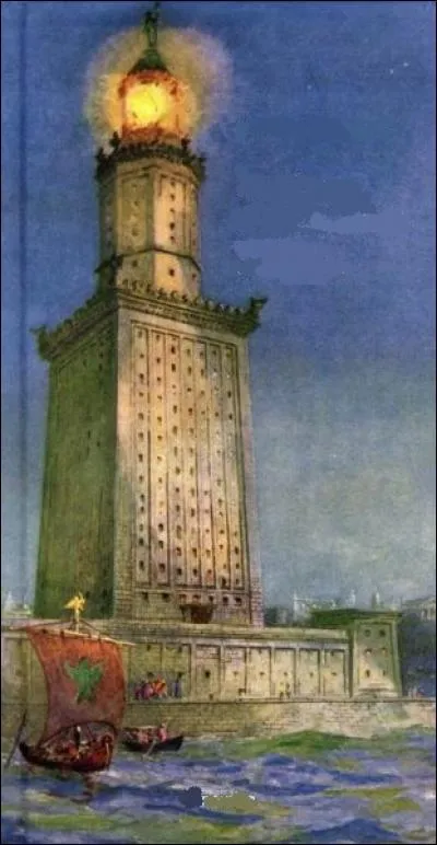 Sous quel roi lagide le phare d'Alexandrie fut-il inauguré ?