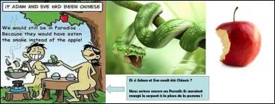 A l'époque, il n'existait pas « d'ophiomaque ». Adam et Eve en firent l'amère expérience, nous aussi, en conséquence ! 
Qu'est-ce qu'un « ophiomaque » ?