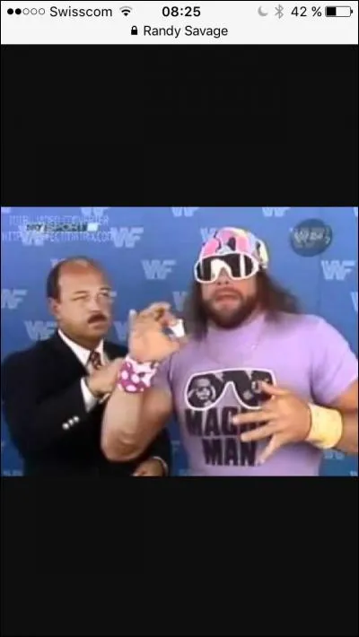 Combien pesait Macho Man ?