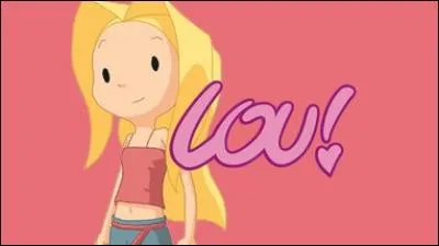 De quelle couleur est le maillot de bain de Lou dans le tome 4 ?