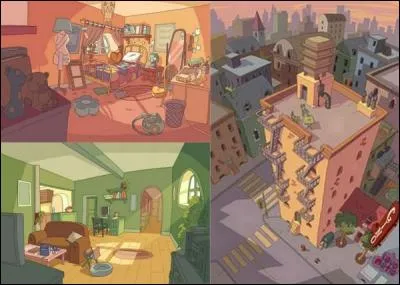 L'appartement de Lou a été...