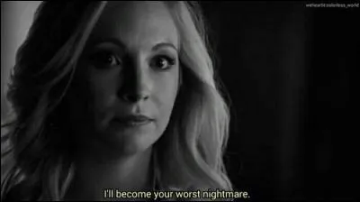 Pourquoi Caroline a-t-elle éteint son humanité ?