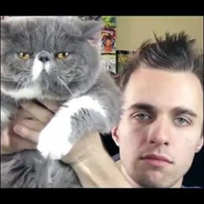Comment se nomme le "gros chat" de Squeezie ?