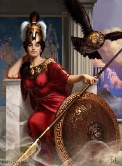Je suis sortie de la tête de Zeus, je suis la déesse de la sagesse, de la guerre et de l'artisanat. Quel est mon nom ?