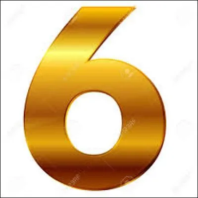 Comment écrit-on le chiffre "6" en lettres en anglais ?