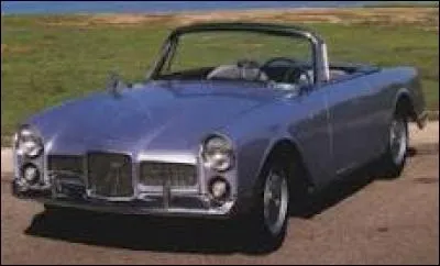 Quelle est cette voiture française ?