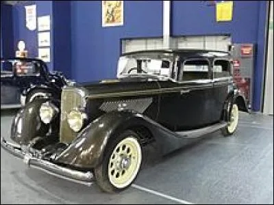 Quelle est cette voiture française ?