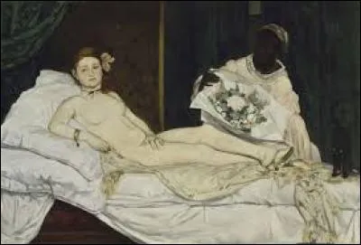 A quel impressionniste doit-on "Olympia", célèbre tableau représentant une femme nue et sa servante noire ?
