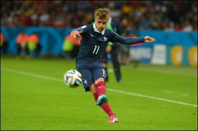 Lors de la Coupe du Monde 2014, combien de but(s) Antoine Griezmann a-t-il marqué ?
