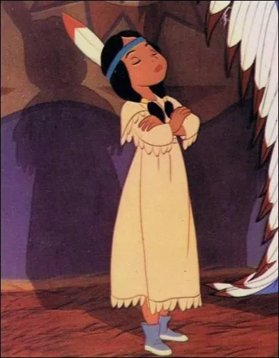 Dans le dessin animé "Peter Pan", comment s'appelle cette petite indienne ?