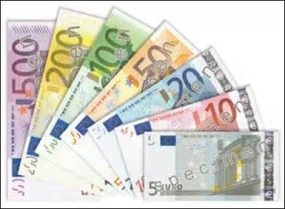 Le logotype officiel de l'euro est-il tracé en jaune sur fond blanc ou bleu ?