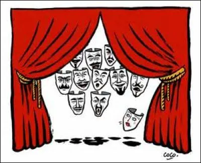 Comment les indications scéniques - didascalies - sont-elles écrites dans une pièce de théâtre ?