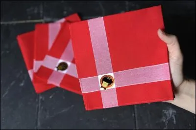 Le mouchoir rouge est l'emblème de cette ville du Maine-et-Loire. Laquelle ?