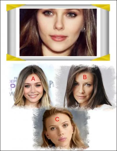 La star qui n'est pas présente sur la photo truquée est :