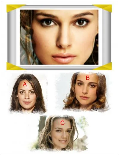 La star qui n'est pas présente sur la photo truquée est :