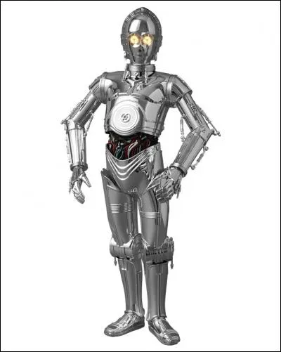 Quel est le nom du droïde de protocole qui reçoit les Jedi sur le vaisseau de la fédération commerciale lors du blocus de Naboo ?