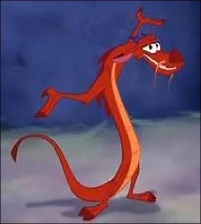 Quel est le nom du petit dragon de Mulan ?