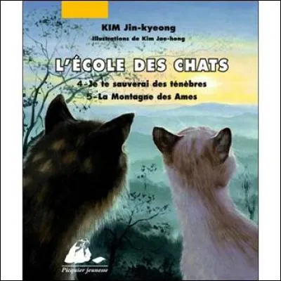 Comment s'appellent les deux autres chats de la classe de Cristal ?