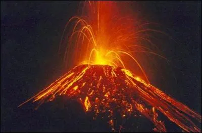 Dans quelle catégorie se classent les volcans ?