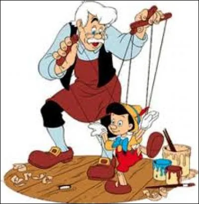 Qui a fabriqué un pantin en bois nommé Pinocchio ?
