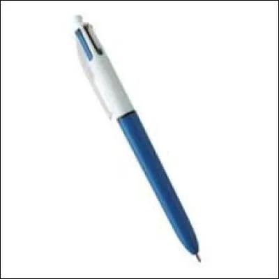 Quelles sont les couleurs que l'on trouve sur le modèle classique du stylo Bic 4 couleurs ?