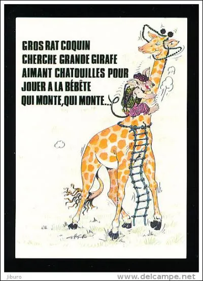 Les yeux d'une girafe sont plus gros qu'une...