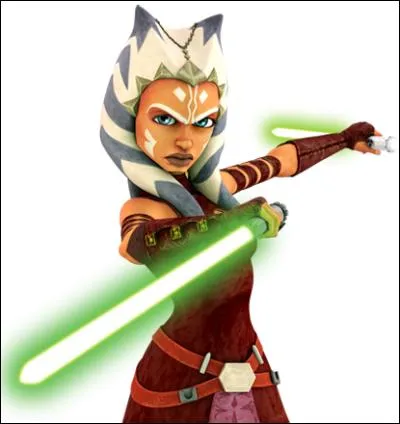 Ahsoka est la padawan de...