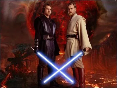Où se combattent Anakin et Obi-Wan Kenobi dans l'épisode 3 ?