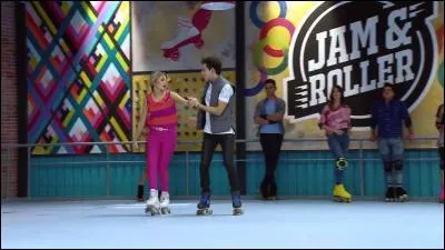 Ambre est surnommée sur la piste...