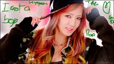 La rappeuse s'appelle :