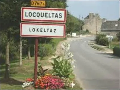 Nous entrons dans la commune Morbihannaise de Loqueltas. Nous sommes en r&eacute;gion ...