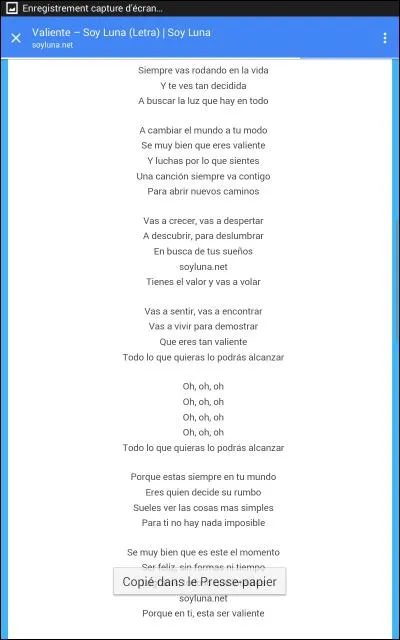 Qui a inventé la chanson 'Valiente' ?