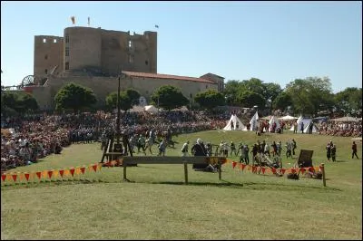 Où se situe ce château construit dans la ville des Illéades ?