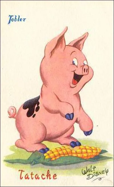 Que dit ce cochon rose ?