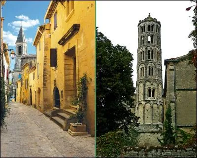 Il plane sur cette ville un parfum de Toscane. Où peut-on admirer ses rues piétonnes pavées, son château ducal et sa cathédrale Saint-Théodorit surplombée de sa tour Fenestrelle ?