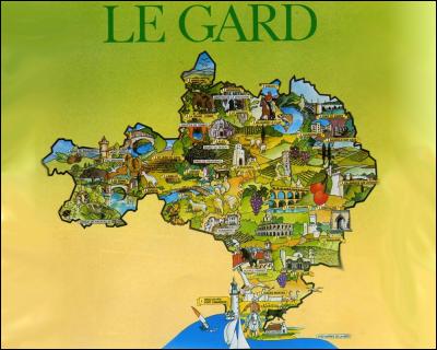 Le Gard est limitrophe des départements de l'Ardèche, du Vaucluse, de l'Aveyron, de la Lozère et de l'Hérault. Quel autre département est son voisin ?