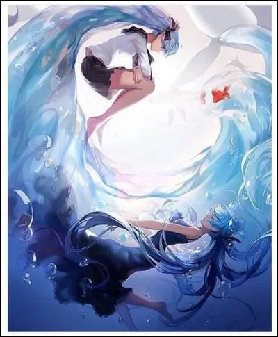 Qui est l'opposée de Miku ?