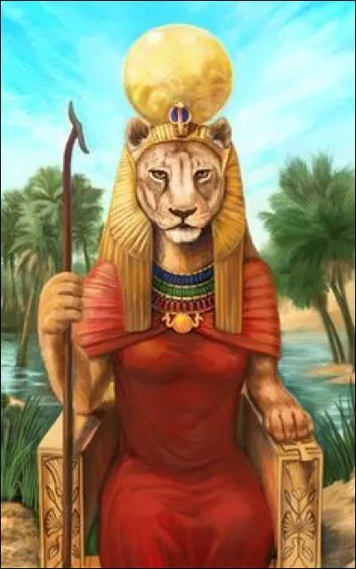 Sekhmet, d&eacute;esse guerri&egrave;re personnifiant la puissance destructrice du soleil, appartient &agrave; la mythologie :