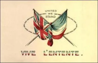 Sous quel nom est plus connu le trait&eacute; d'assistance mutuelle conclu entre la France et la Grande-Bretagne en 1904 ?