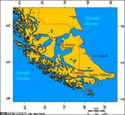 Quels sont les deux pays se partageant l'archipel de la Terre de Feu, situ&eacute; en Am&eacute;rique du Sud ?