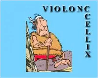 Dans quel album apparait Violoncellix ?