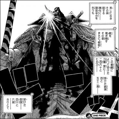 Quel est le seul endroit du corps de Barbe blanche qui n'a jamais été touché ?