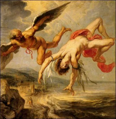 Le mythe d'Icare relaté dans les "Métamorphoses" d'Ovide, n'évoque pas seulement la chute d'un jeune imprudent qui a négligé les conseils de son père, il cherche également à montrer que...