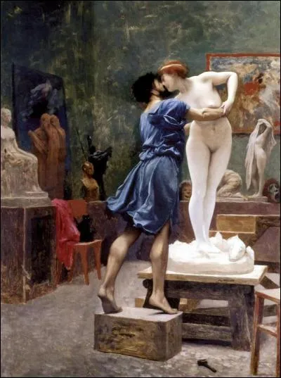 Quelles significations peut-on tirer du mythe de Pygmalion relatant la passion d'un sculpteur misogyne pour sa statue d'ivoire, Galatée ?