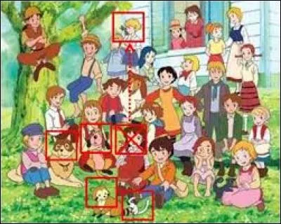 J'observe l'image et je vois : deux personnes regardant par la fenêtre derrière !